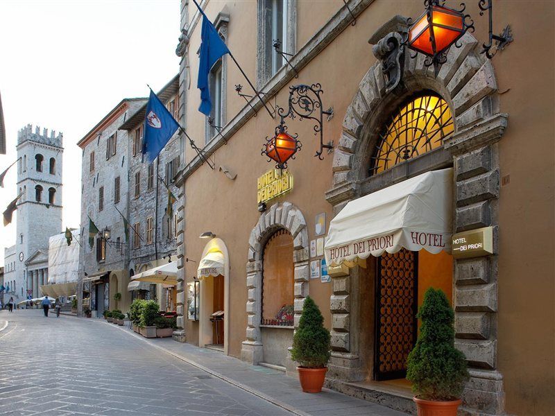 Hotel Dei Priori Assisi Esterno foto